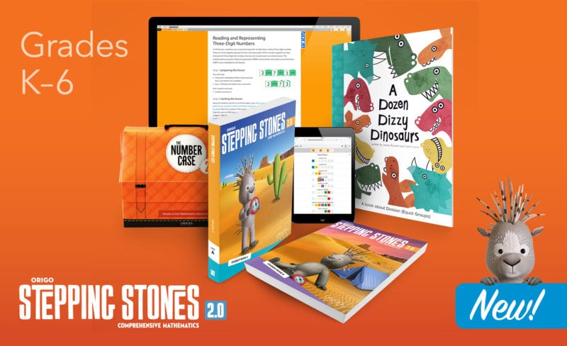 ORIGO Education Launches Stepping Stones 2.0 Comprehensive Mathematics Instructional Program for Teaching in Grades K-6